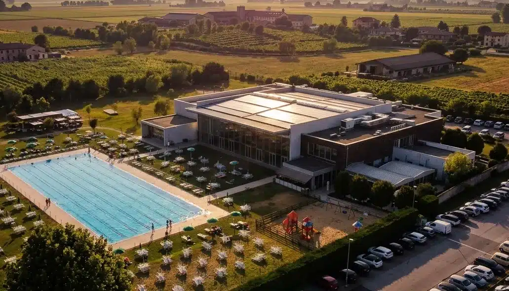 Centro FranciacortaMED, vista esterna della struttura